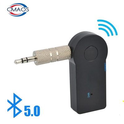 2 in 1 Wireless Bluetooth 5.0 Receiver Transmitter Adapter 3.5mm Jack For Car Music Audio Aux A2dp Headphone Reciever Handsfree